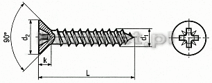 WKRT DO DREWNA 5X40 A2 EB STOKOWY            