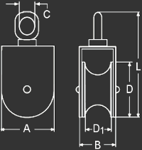 BLOK Z KRTLIKIEM  75MM A2                      