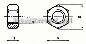 NAKRTKA M27 SZECIOKTNA DIN 934 A2            