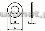 PODKADKA 10,5MM DIN 125 A2 POD M10             