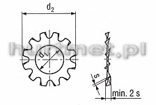 PODKADKA  8,4MM DIN 6797A A2 POD M8            