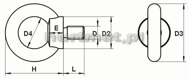 RUBA M12 OCZKOWA DIN 580 A2                    