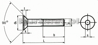 RUBA M6X40 DIN 7991 A2 IMBUSOWA EB STOKOWY  