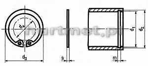 PIERCIE SEGERA 11X1,0 WEW DIN 472 1.4122      