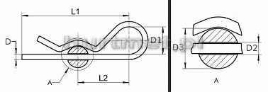 ZAWLECZKA SPRʯYSTA BETA 3MM A2                 